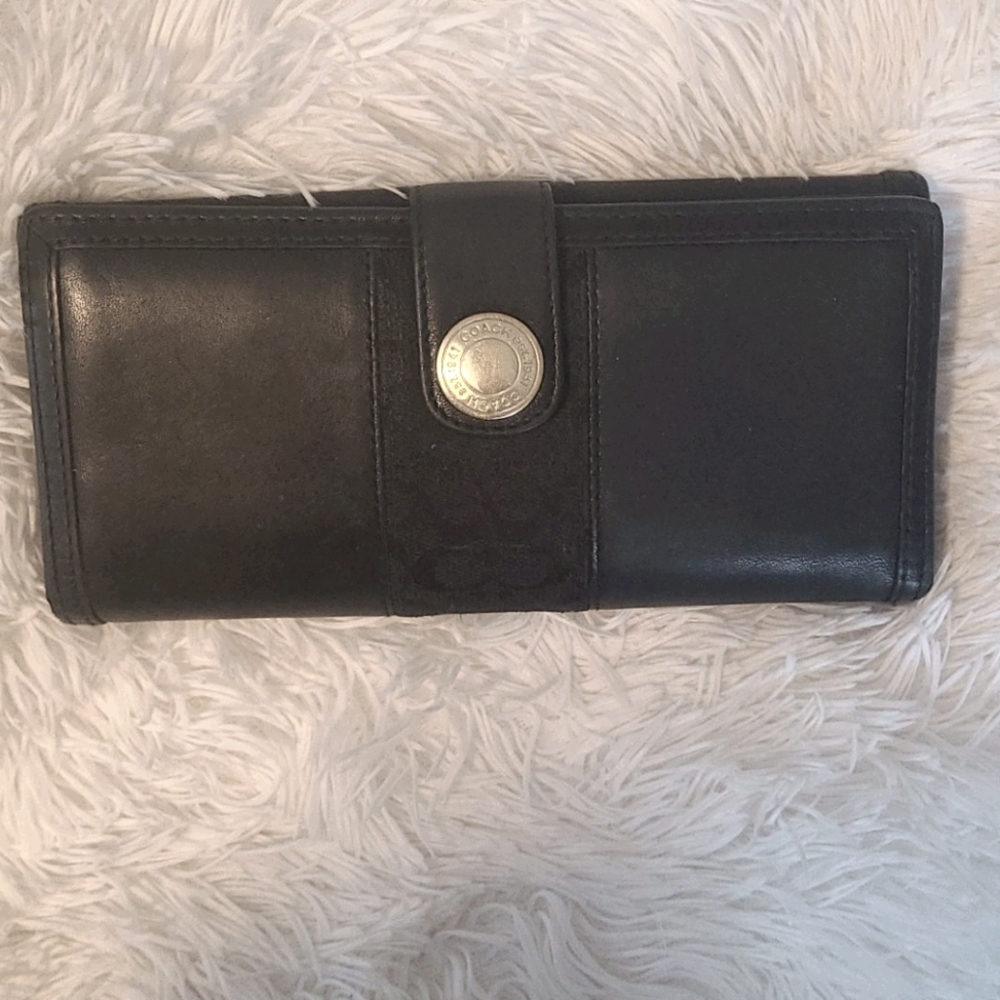 XL Coach wallet